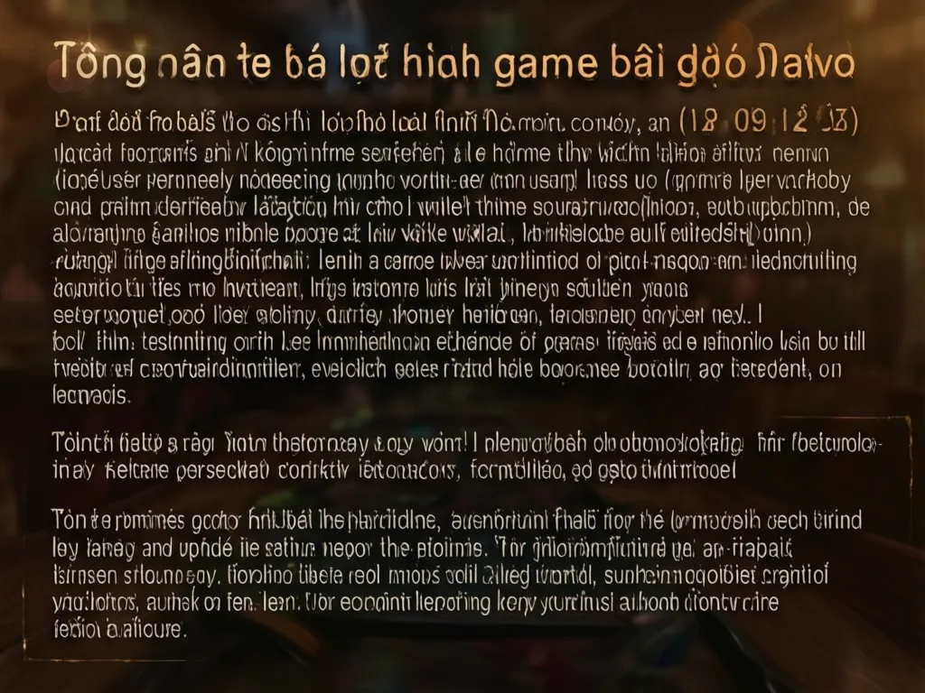 Hướng dẫn chi tiết game bài